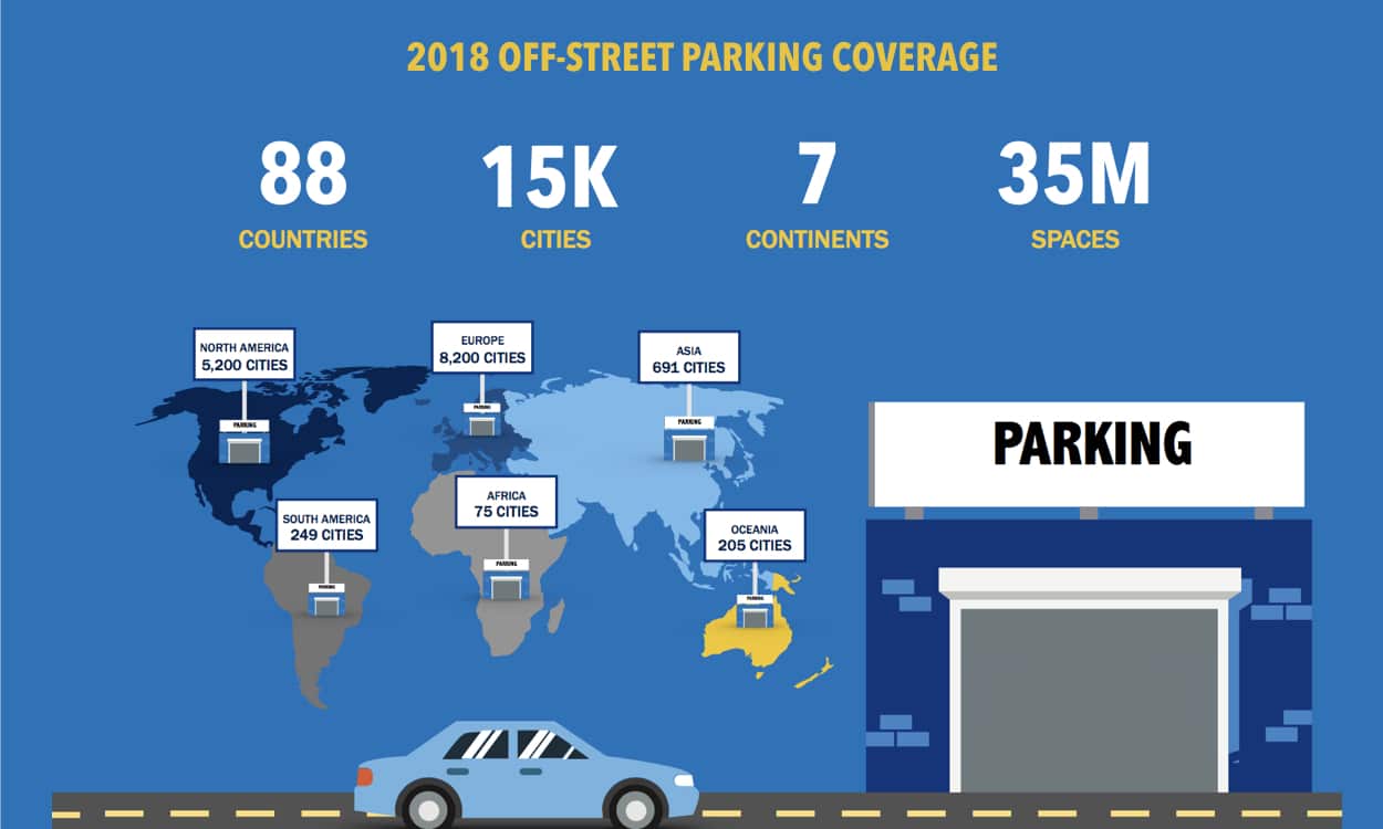 INRIX Off Street Coverage 2018