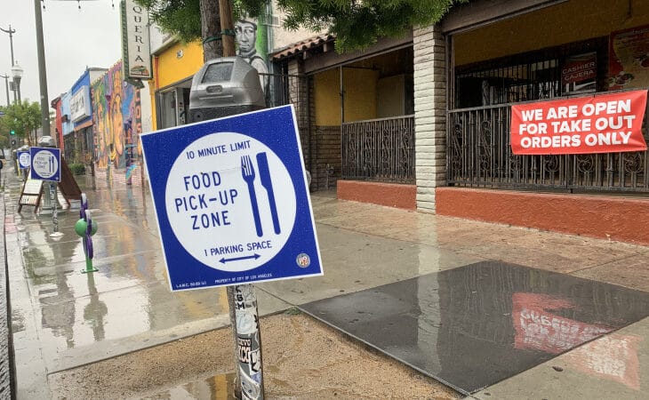 Parking Transformed Into Pickup Zone