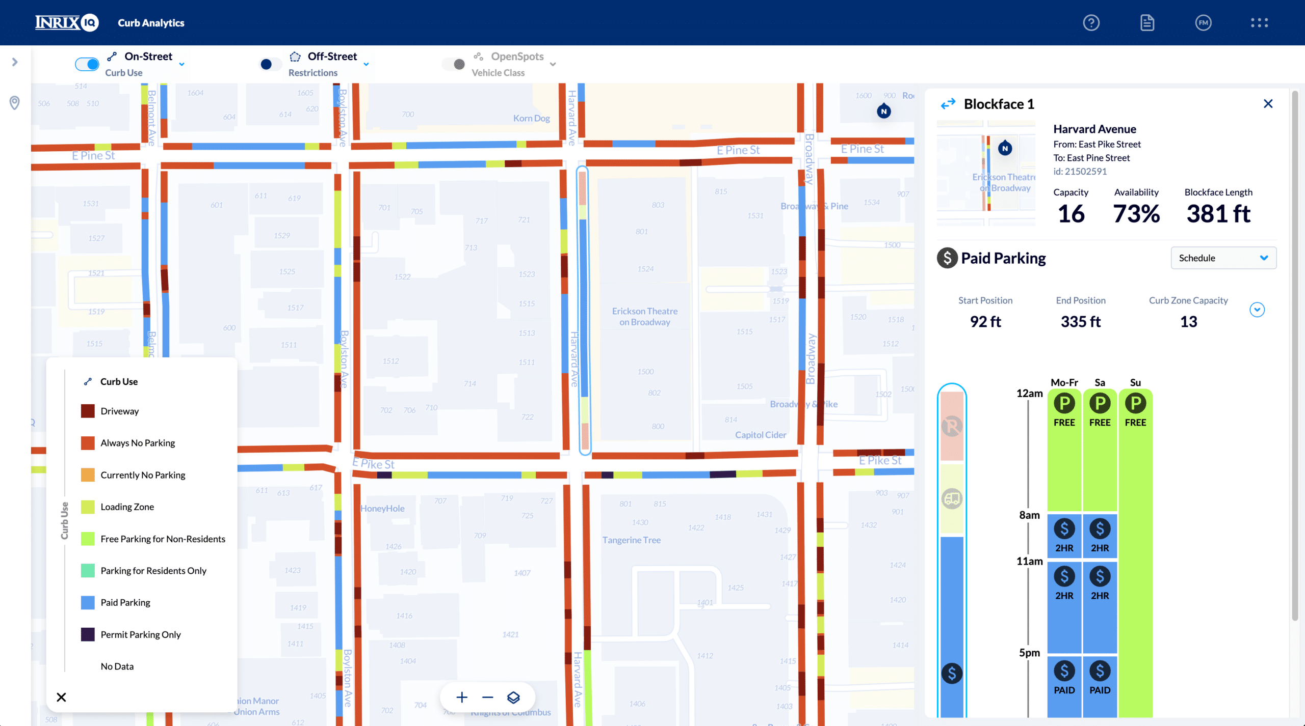 On-Street Map